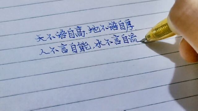 每日练字打卡