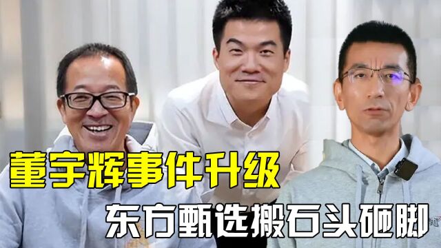 董宇辉事件后续,罗永浩支持董宇辉创业,东方甄选搬石头砸脚?