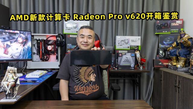 AMD新款计算卡 Radeon Pro v620开箱鉴赏