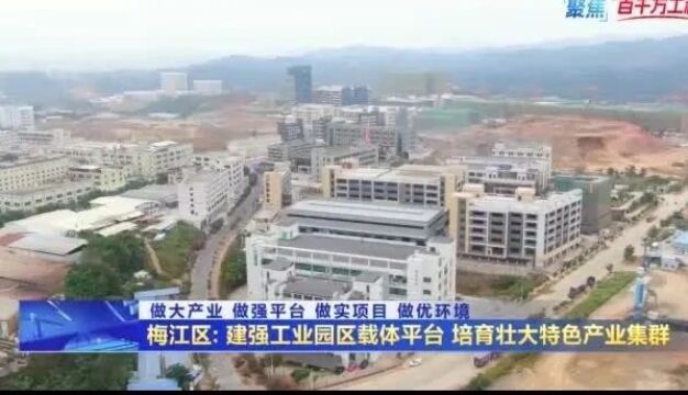 梅江区: 建强工业园区载体平台 培育壮大特色产业集群