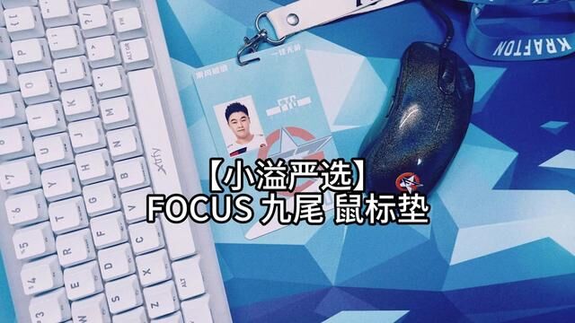 FOCUS九尾鼠标垫评测【请横屏观看】 等了小半年,用了大半个月,启停速度很舒服,定位感略强.