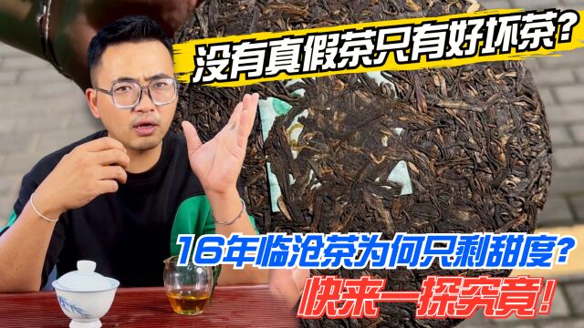 没有真假茶只有好坏茶?16年临沧茶为何只剩甜度?快来一探究竟!