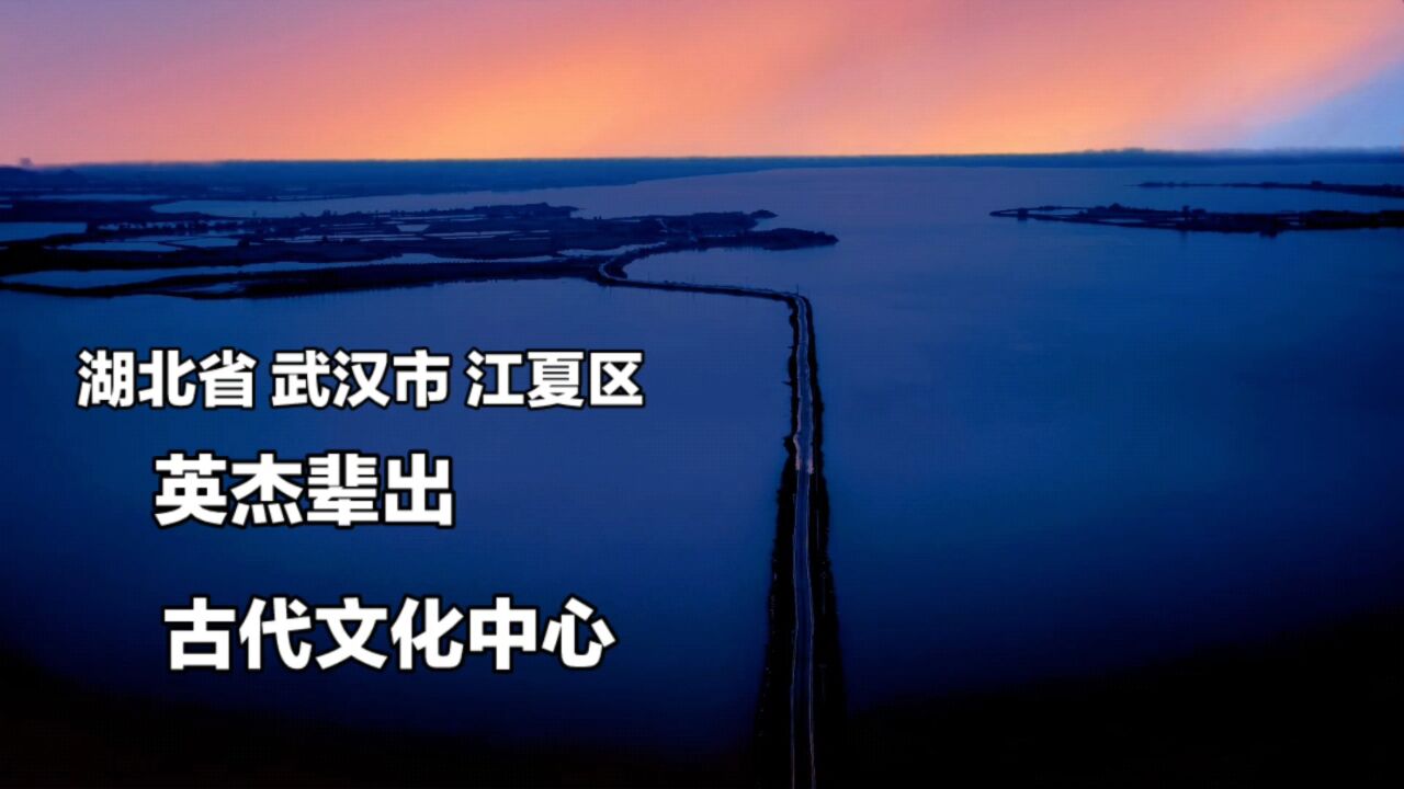 湖北省武汉市江夏区,汉高祖设立江夏郡:江夏区的历史起点,英杰辈出名人故里_高清1080P在线观看平台_腾讯视频