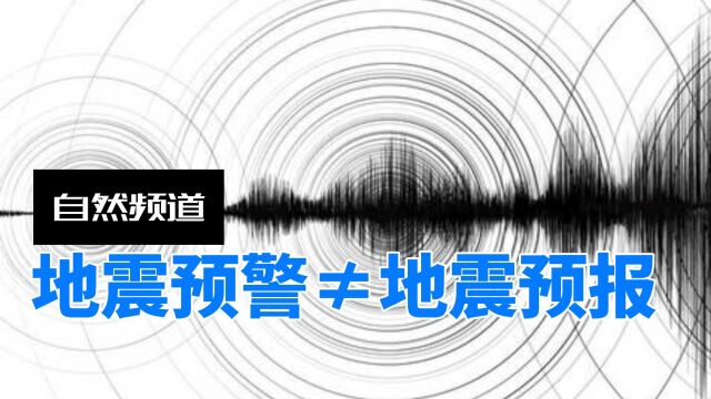 地震预警≠地震预报,前无古人后无来者,唯一预测成功的大地震