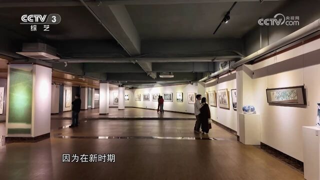 天地宽:姜宝林师生艺术作品展举行