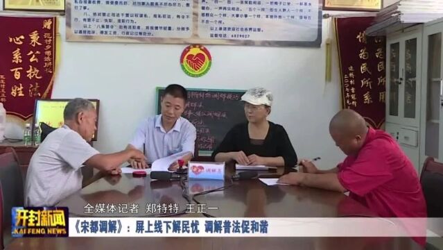 《宋都调解》:屏上线下解民忧 调解普法促和谐