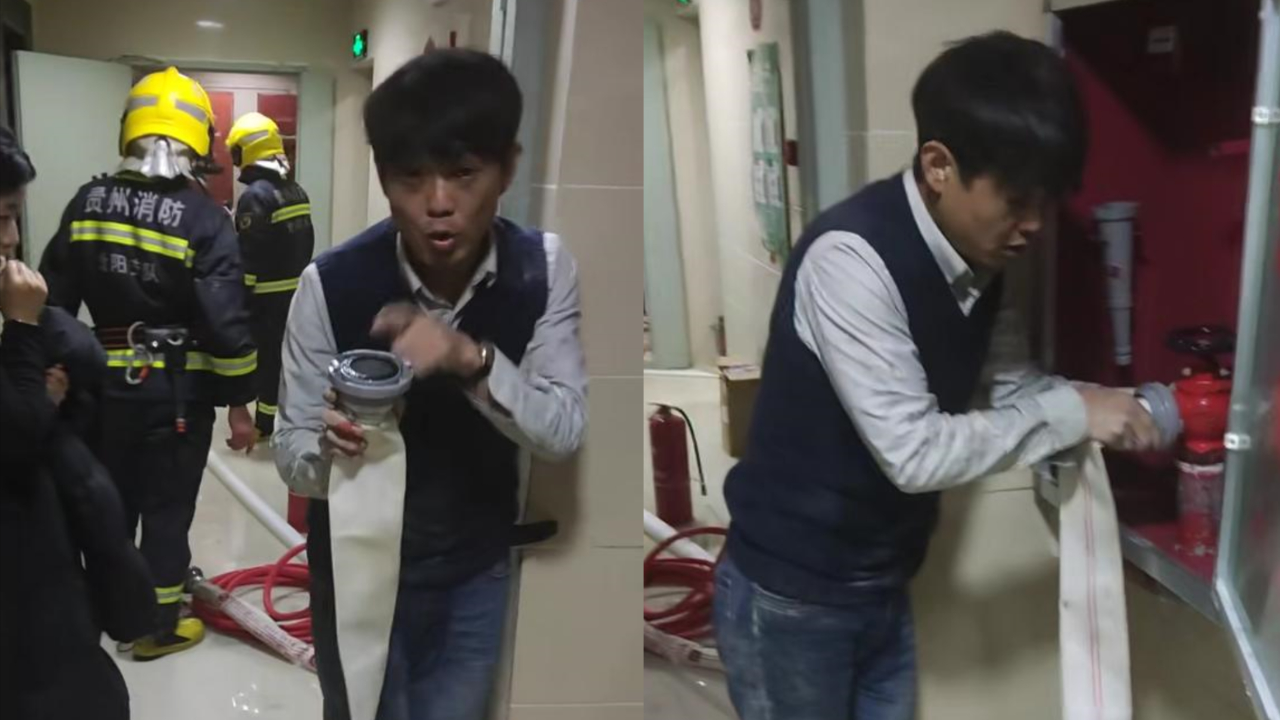 母亲被困家中被浓烟呛死男子怒斥消防栓被锁是摆设住建局很痛心