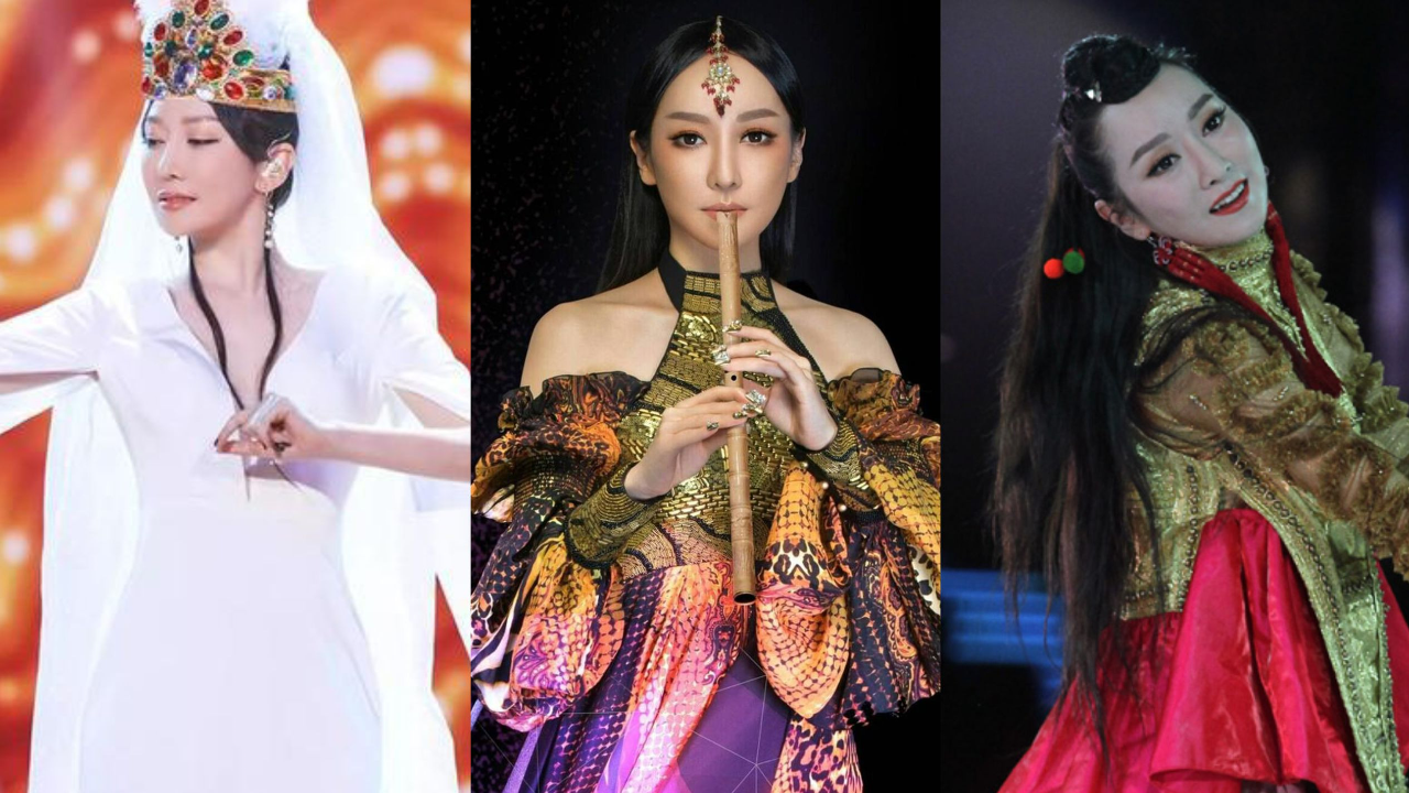 萨顶顶 "梵语"到韩国砸场子!神秘的东方力量炸翻全场,老外都懵了!