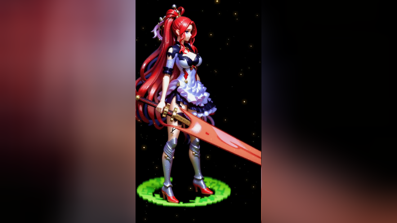 dnf女角色变手办!(由colg ai绘画生成)