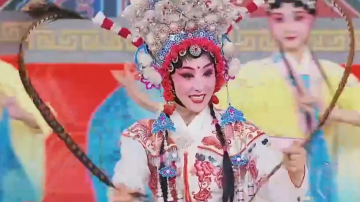 张燕尹莲莲李雨洁带来的川剧《别洞观景》,经典中的经典