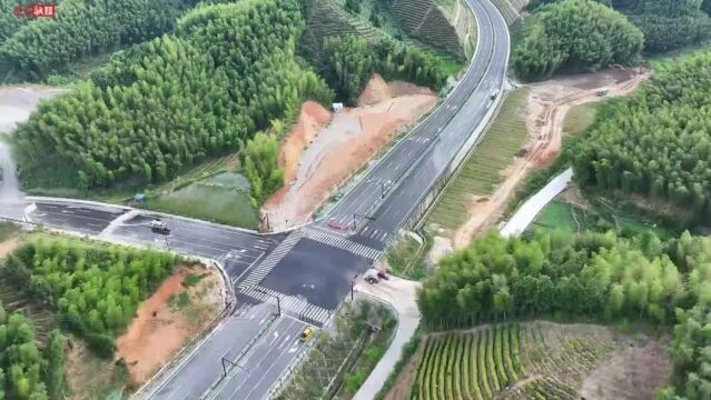 主线工程全部完成,528国道改建工程最新进展