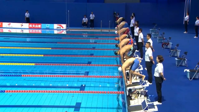 全国夏季游泳锦标赛男子100米蝶泳决赛,浙江队沈加豪夺冠