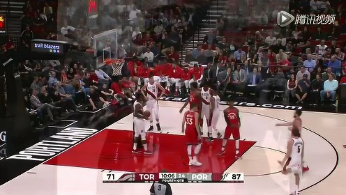 《NBA全场集锦》猛龙vs开拓者第4节精编 维尔切连续投进三分强行带节奏