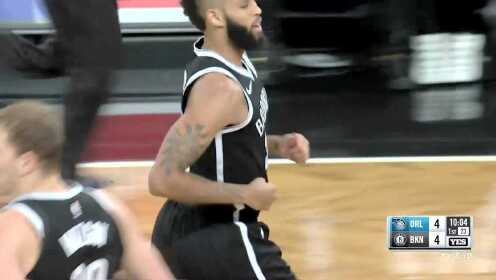《NBA全场集锦》【扣篮】克拉布鬼手妙传 莫兹戈夫挂筐暴扣