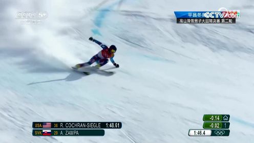 【回放】高山滑雪男子大回转决赛 第二轮
