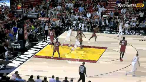 《NBA全场回放》【回放】篮网vs热火第4节 篮网多点开花拿下热火