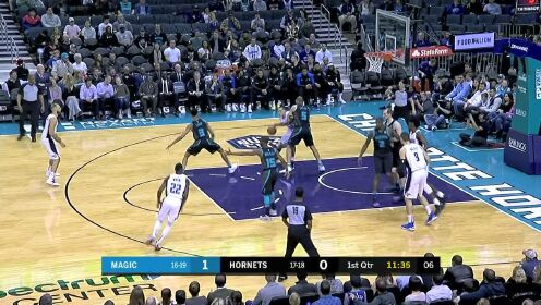 《NBA全场集锦》【得分】进球手段真的丰富 戈登转身后仰美如画