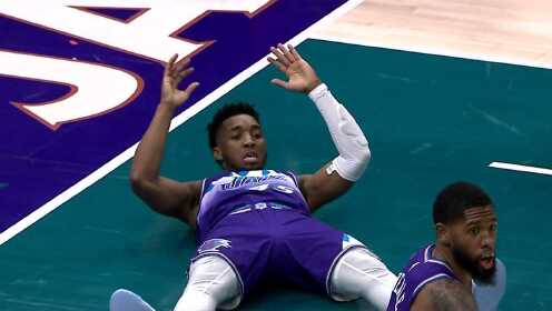 《NBA全场回放》【原声回放】国王vs爵士第3节 杰夫格林三分射箭拉大优势