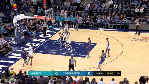 《NBA全场集锦》突破急停撤步甩狙 格拉汉姆后仰出手迎射约翰逊