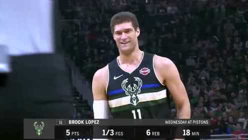 《NBA全场回放》【回放】快船vs雄鹿第2节 字母哥强硬上篮打进2+1
