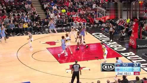 《NBA全场集锦》【原声集锦】鹈鹕125-119公牛 锡安21+4无情碾压 鹈鹕轻取公牛