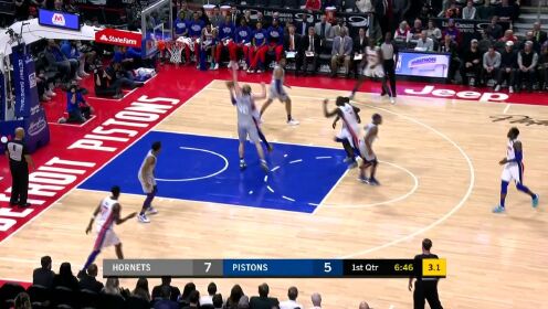 《NBA全场集锦》神挡杀神 小布朗无视对手单手上篮打进