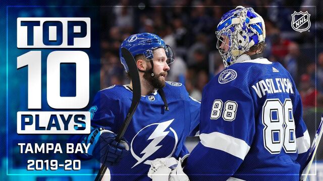 锋线群英荟萃 坦帕湾闪电队19-20赛季十佳镜头