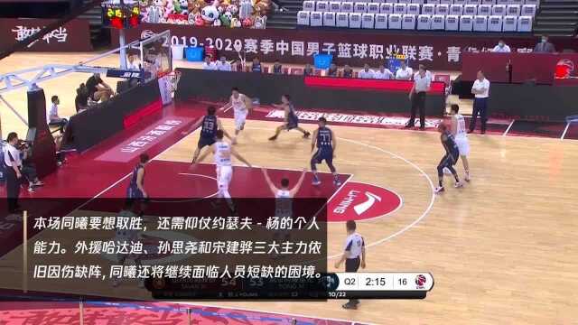 【前瞻】CBA复赛第26日:青岛VS北控 孙悦率队征战全华班