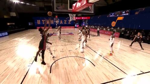 《NBA全场集锦》这年头射手都会传球了 罗宾逊三分线外助飞琼斯