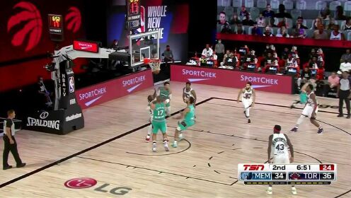 《NBA全场集锦》【球星】布鲁克斯vs猛龙集锦 空砍25+6强大火力难敌猛龙众将
