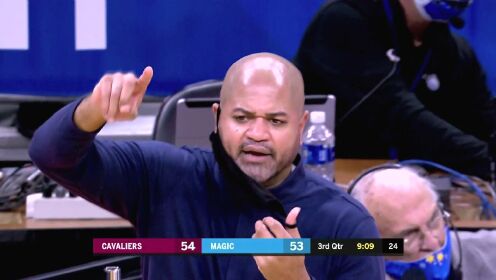 《NBA全场集锦》骑士vs魔术第3节 中文解说回放