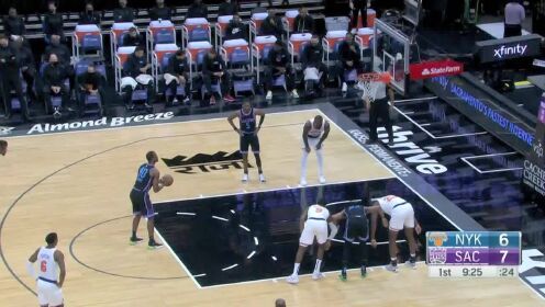 《NBA全场集锦》尼克斯vs国王第1节 中文解说回放