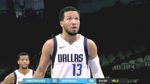 《NBA全场回放》NBA季前赛：森林狼vs独行侠 第3节中文解说回放