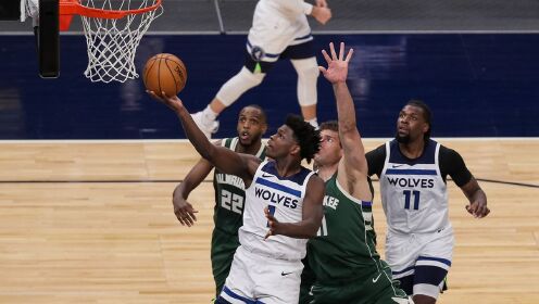 04月15日 NBA常规赛 雄鹿vs森林狼 NBA录像回放