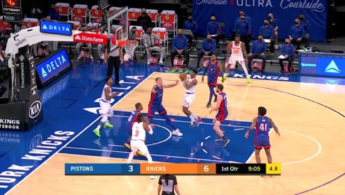《NBA全场集锦》浑身都是假动作 巴雷特闪躲腾挪连线佩顿