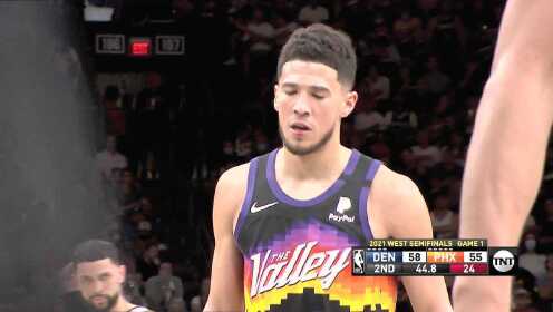 《NBA全场集锦》掘金vs太阳第2节中文解说回放