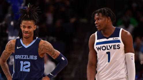 《NBA全场集锦》【球星】爱德华兹vs灰熊集锦 怒砍30分难挽败局