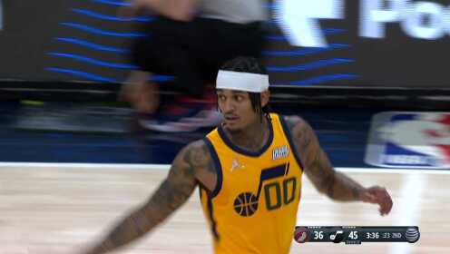 《NBA全场集锦》【纯享】开拓者vs爵士精华回放 米切尔砍30分送开拓者3连败