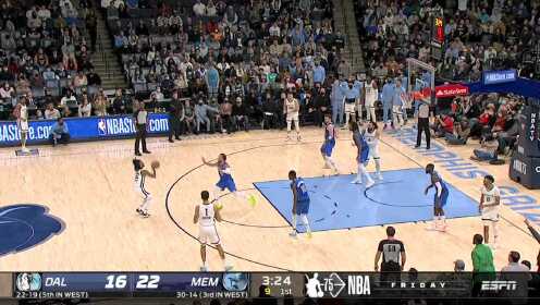 《NBA全场集锦》【原声】独行侠112-85灰熊 东契奇27+12+10终结灰熊11连胜