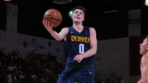 《NBA全场集锦》逆天隔扣单臂炸筐！三分钟回顾掘金vs森林狼夏联首秀扣篮盛宴