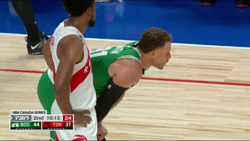 《多伦多猛龙》【回放】NBA季前赛：凯尔特人vs猛龙第2节中文解说回放