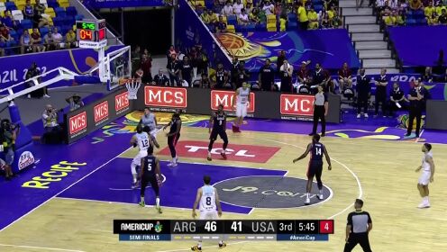 《FIBA》心有灵犀一点通 克拉克连线斯沃德空接暴扣