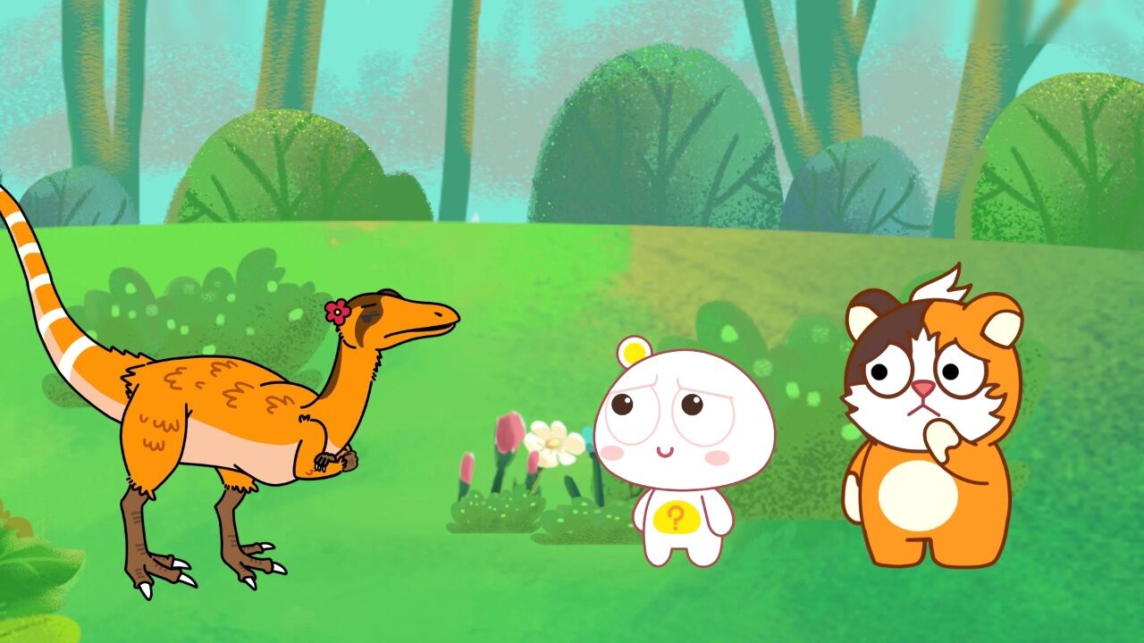 肚大嘟和宝拉·恐龙来做客