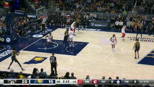 《NBA全场集锦》如入无人之境！萨姆纳蝴蝶穿花丝滑灌篮一气呵成