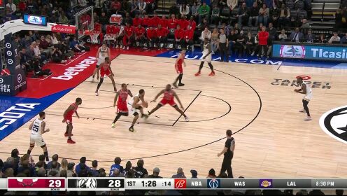 《NBA全场集锦》【回放】NBA常规赛：公牛vs森林狼第1节英文原声回放