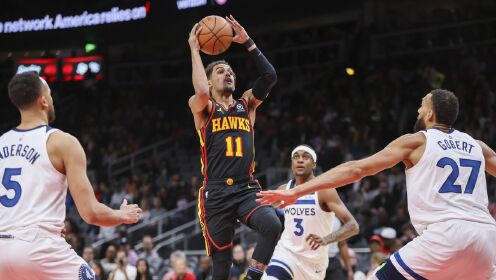 《NBA全场集锦》【球星】特雷杨vs森林狼集锦 全场41+6+7展现强大火力难救主