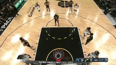 《NBA全场集锦》【回放】森林狼vs爵士第1节中文解说回放