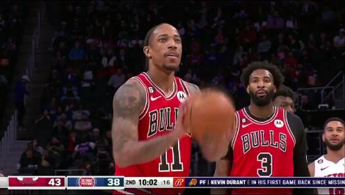 《NBA全场集锦》公牛vs活塞英文原声全场回放