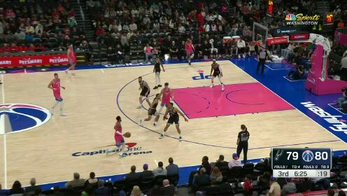 《NBA全场集锦》【回放】马刺vs奇才第3节英文原声回放