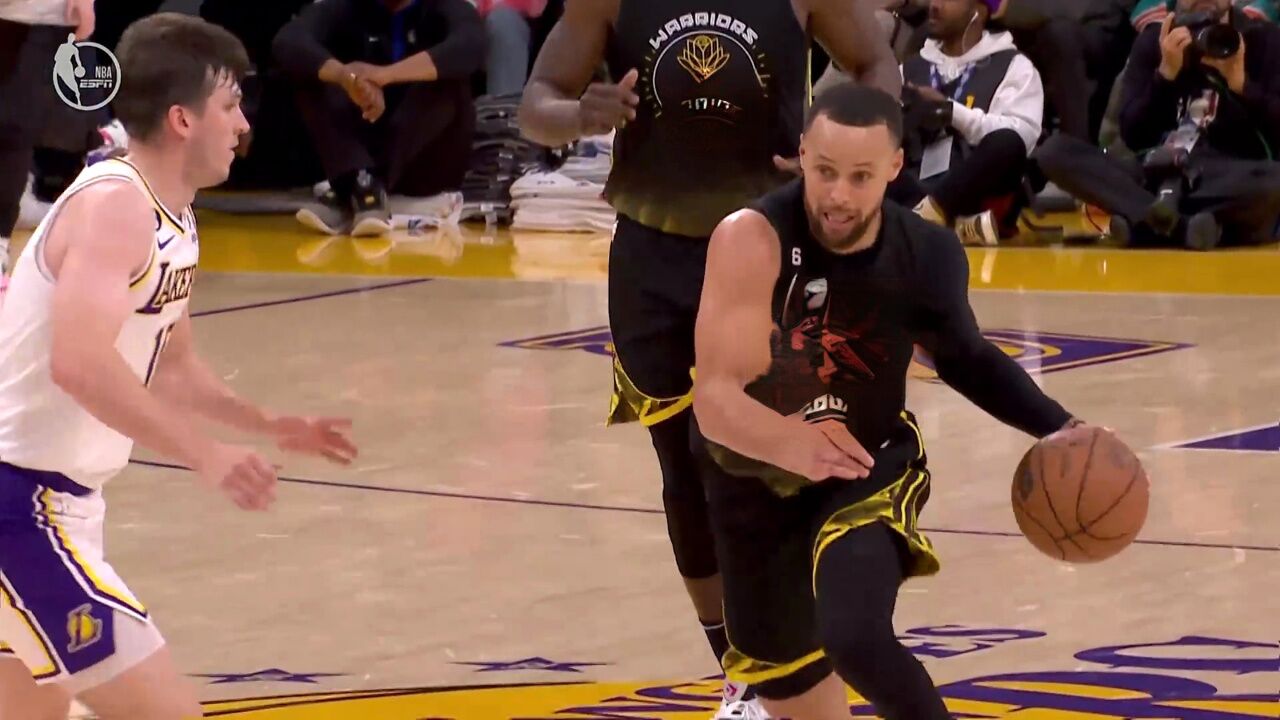 NBA:库里复出内外开花砍下27分6助攻_腾讯视频